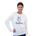 Scuba Sweatshirt - Meet me in The Hamptons (Navy)