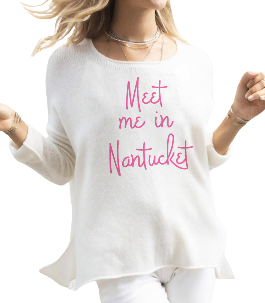 Knit Sweater- Meet me in Nantucket