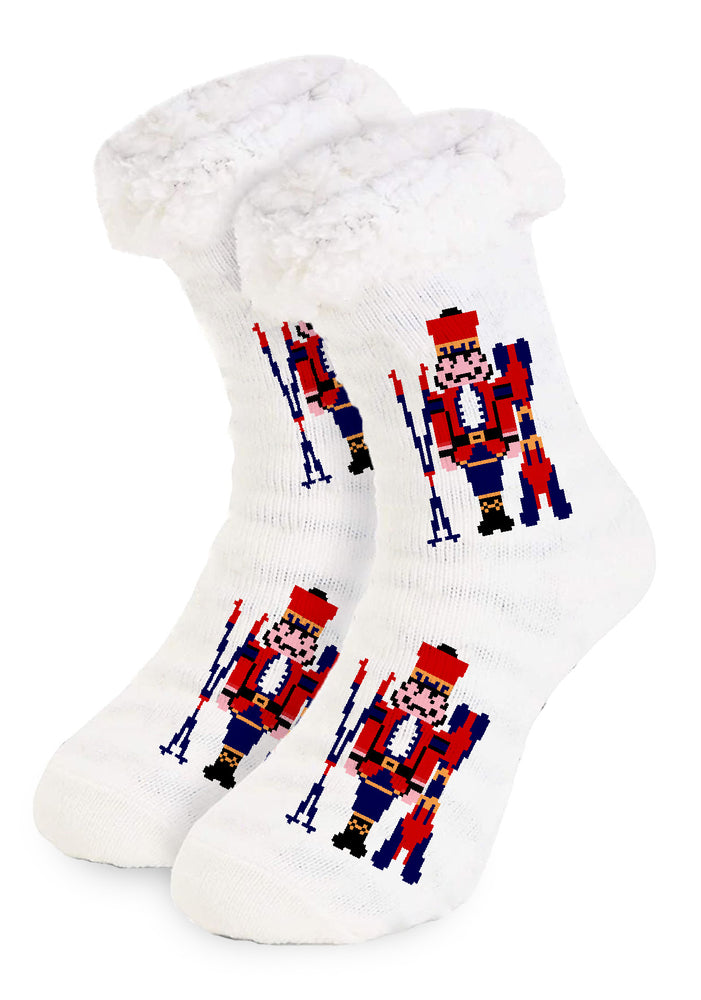Slipper Socks - Nutcracker Skier