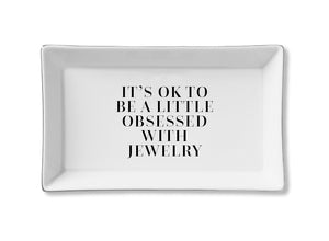 Ceramic Tray - Obsessed With Jewelry