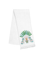 Fringe Towel - Palm Dogs