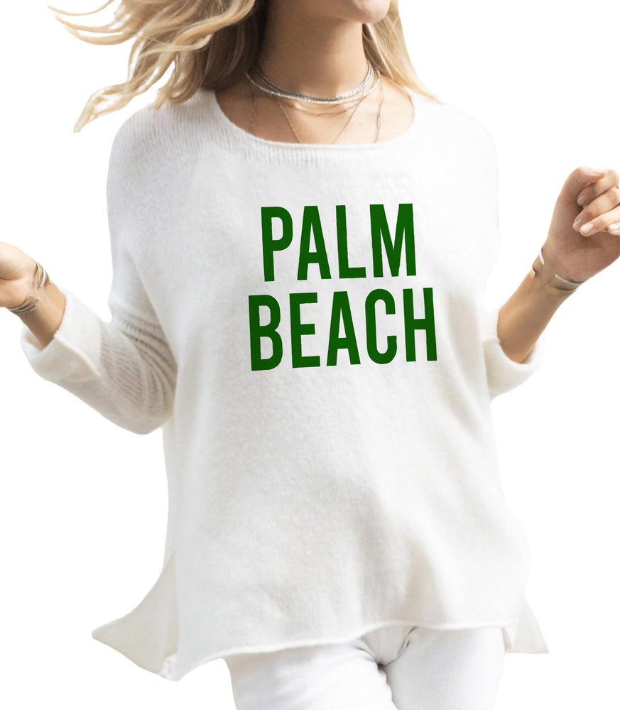 Knit Sweater - PALM BEACH