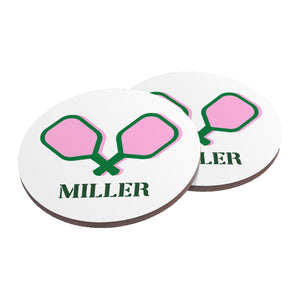 Custom Coasters - Pickleball Rackets