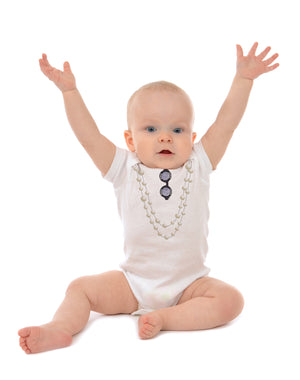 Onesie - Pearl Necklace