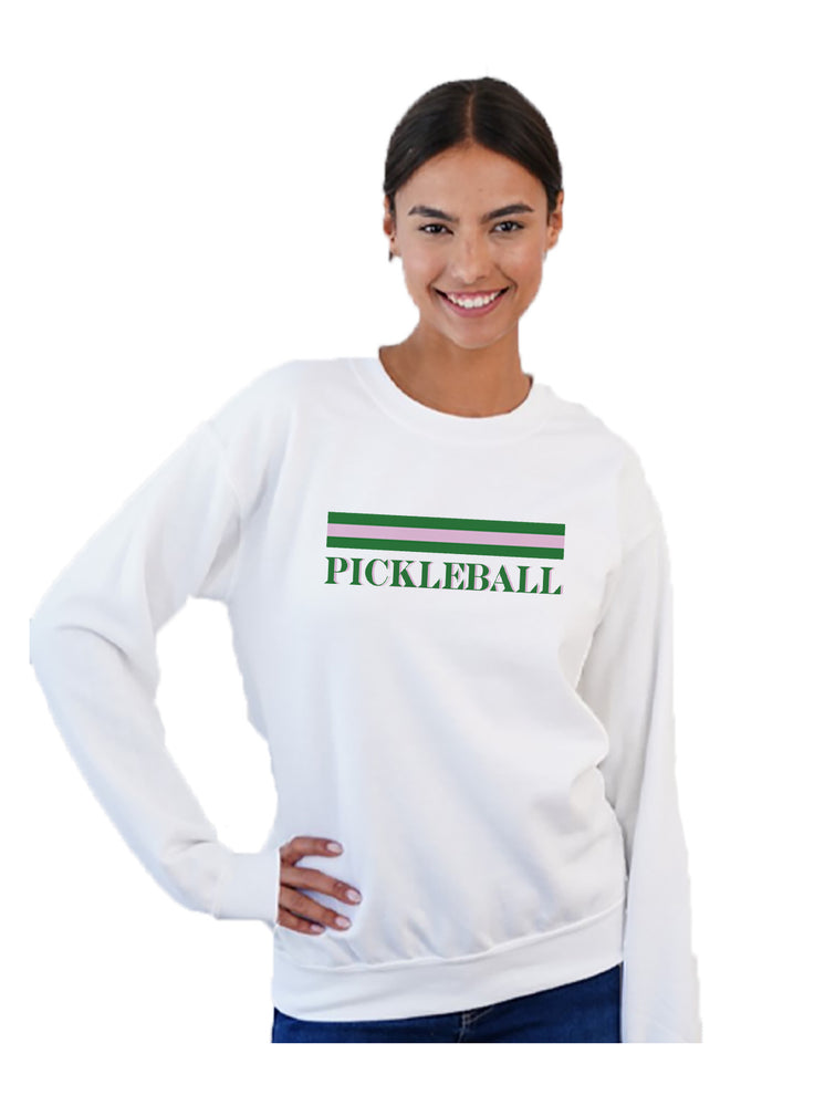 Sweatshirt - Pickleball Stripe