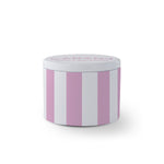 Travel Candle - Pink Stripe