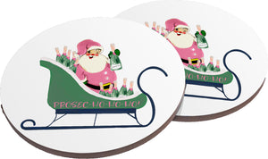 Coasters - Prosec-ho-ho-ho