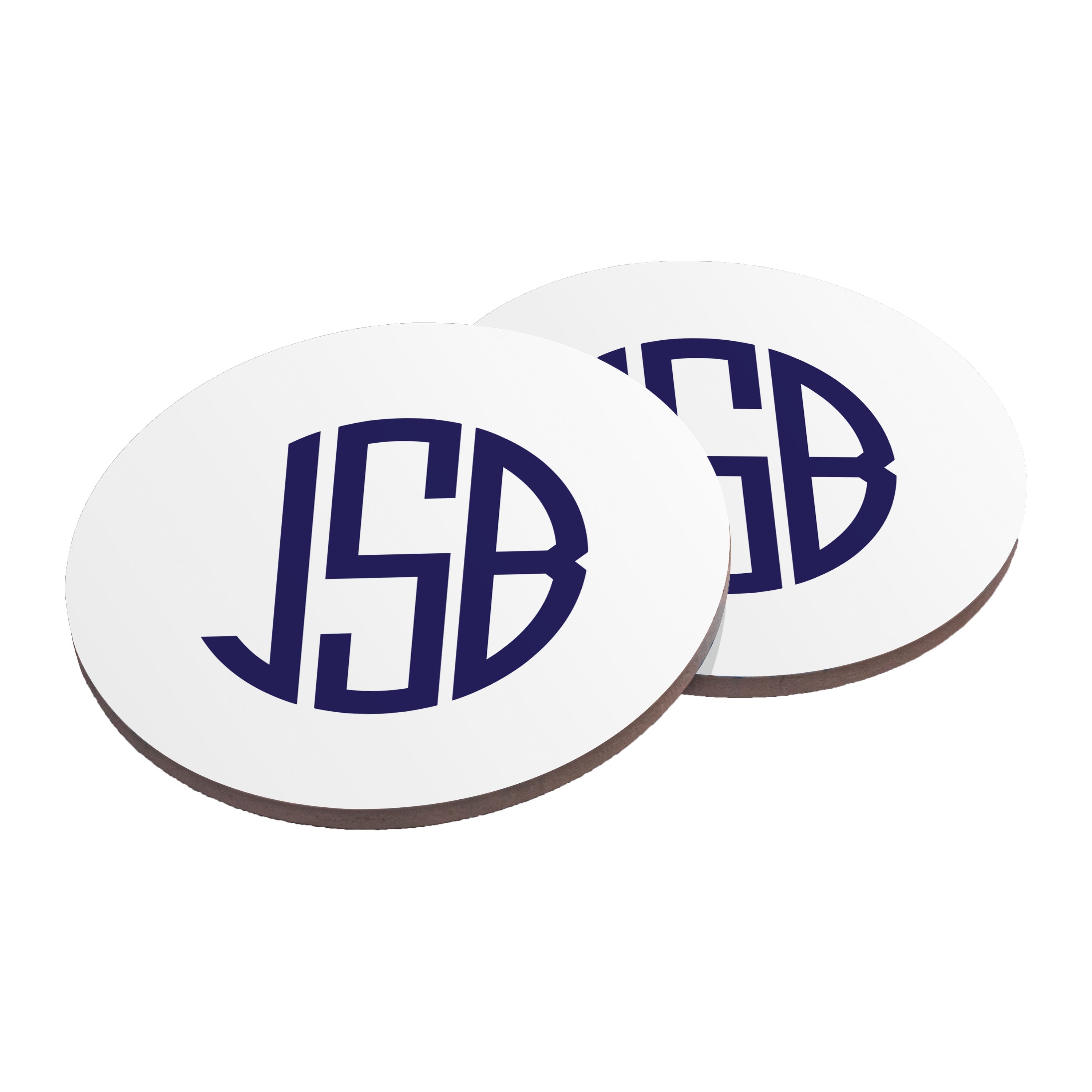 Custom Coasters - Monogram – Toss Designs Retail