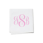 Custom Cocktail Napkins  - Monogram