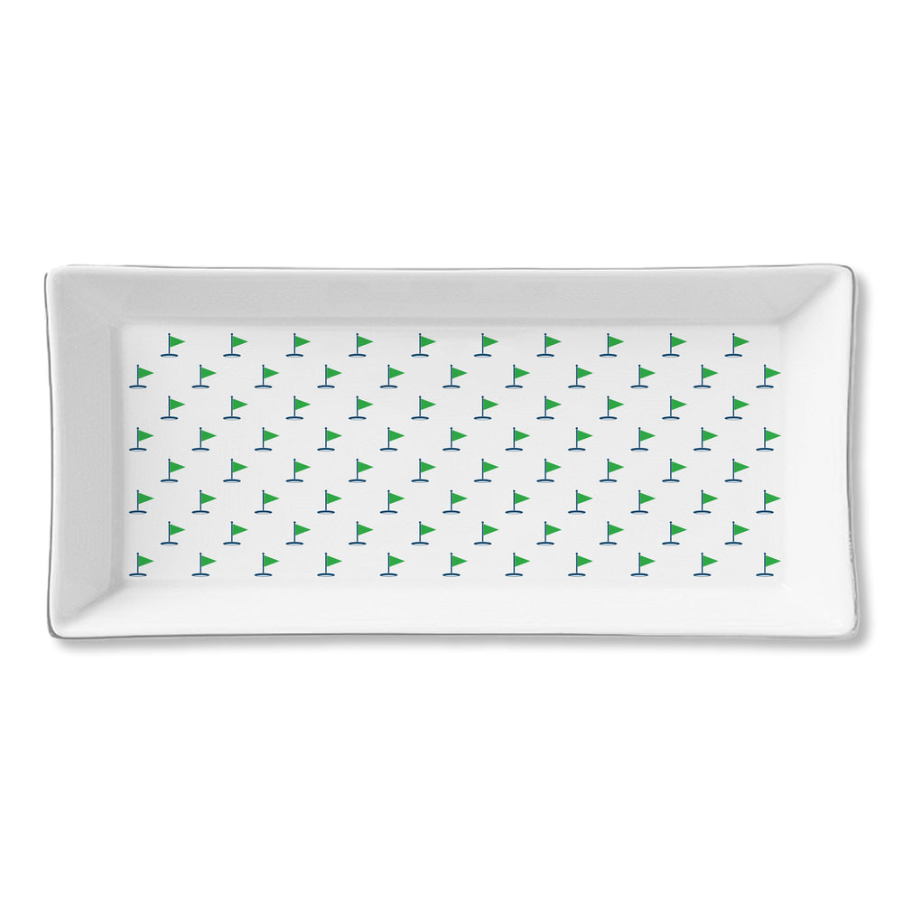 Ceramic Serving Trays - Golf