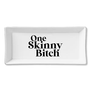 Ceramic Serving Trays - One Skinny Bitch