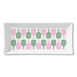 Ceramic Serving Trays - Pickleball Repeat