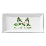 Ceramic Serving Trays - Queen of the Green Golf