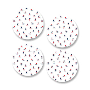 Custom Coasters - Skiers