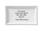 Ceramic Tray - Soul And Spirit (Van Morrison)