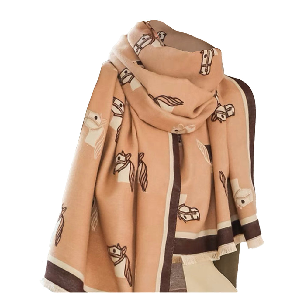 Scarf - Equestrian Horses