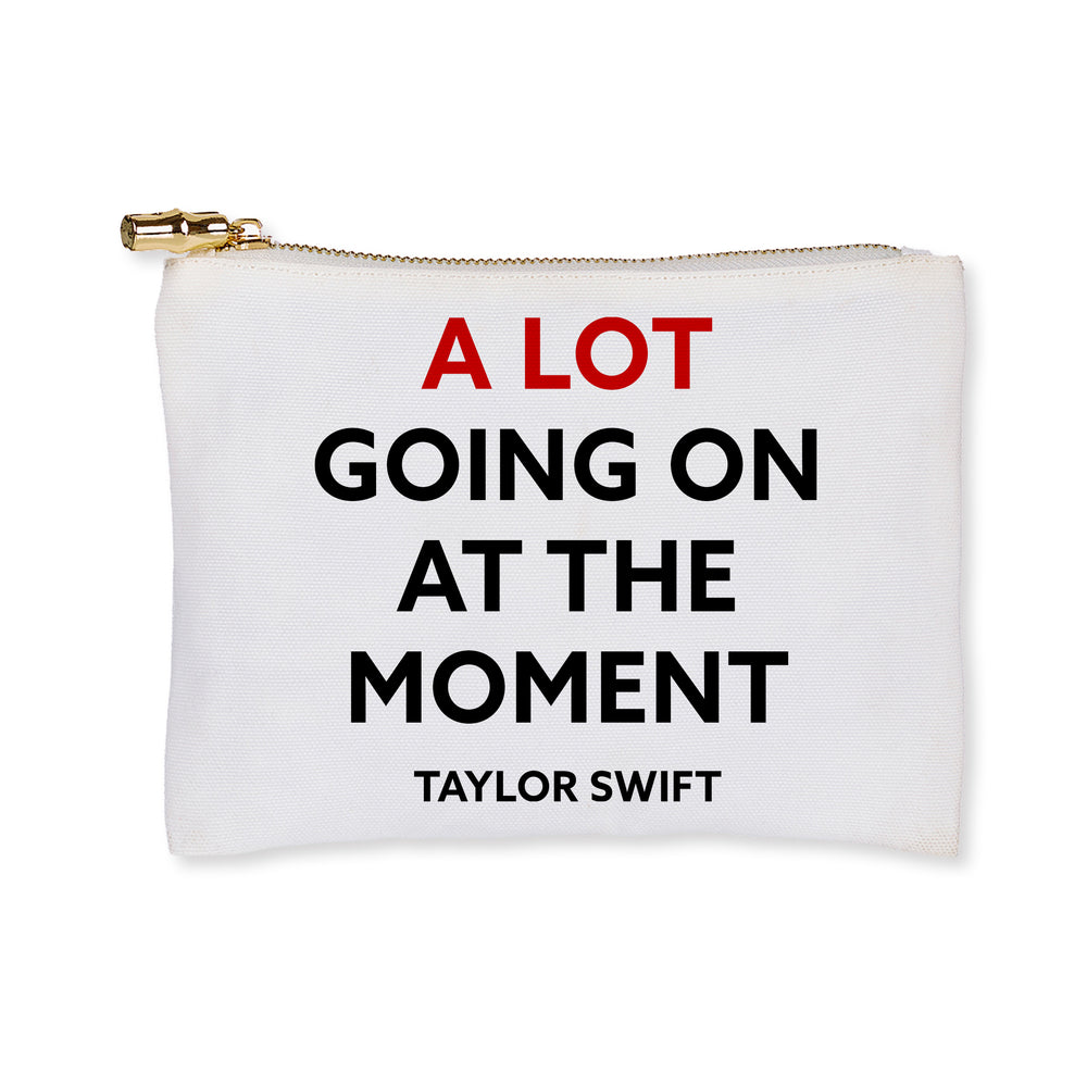 Taylor Swift Flat Zip - A Lot Going On
