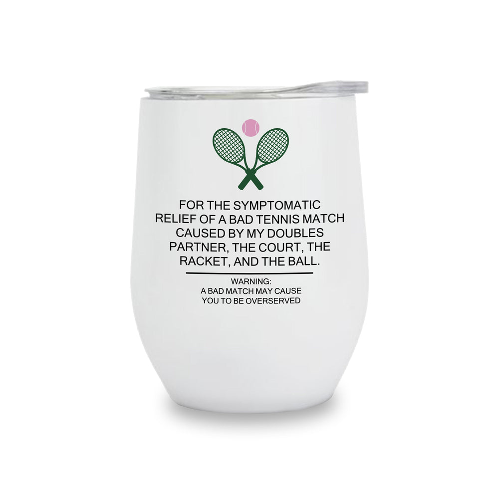 Wine Tumblers - Tennis Relief