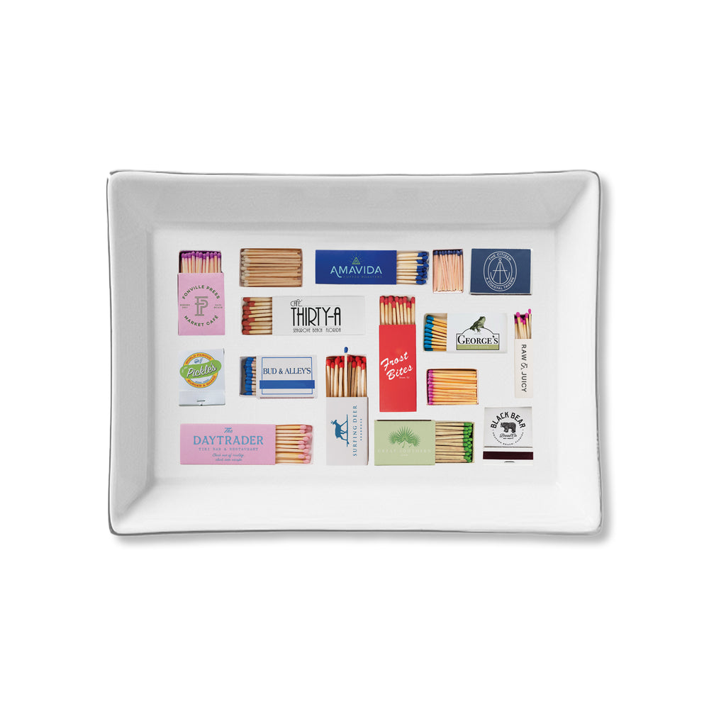 Ceramic Tray - 30-A Seagrove Floria Matches