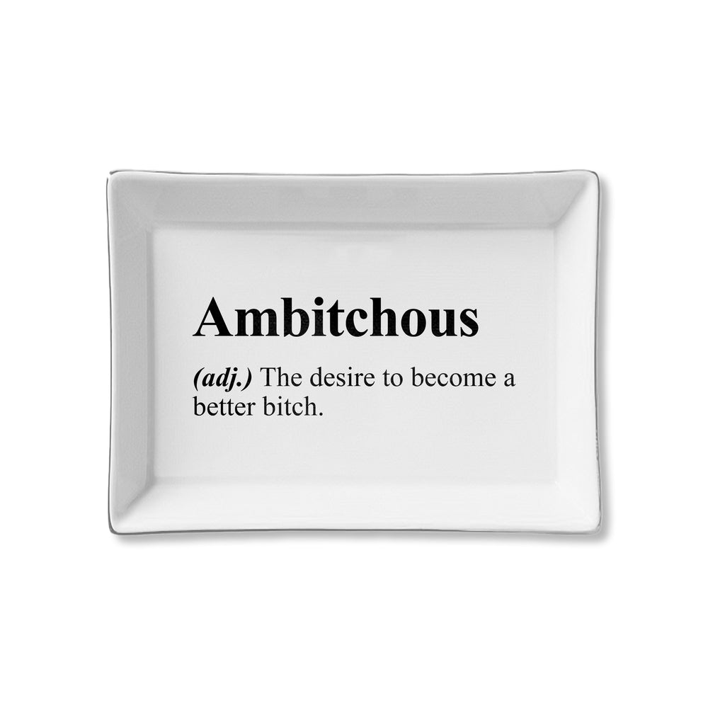 Ceramic Tray - Ambitchous