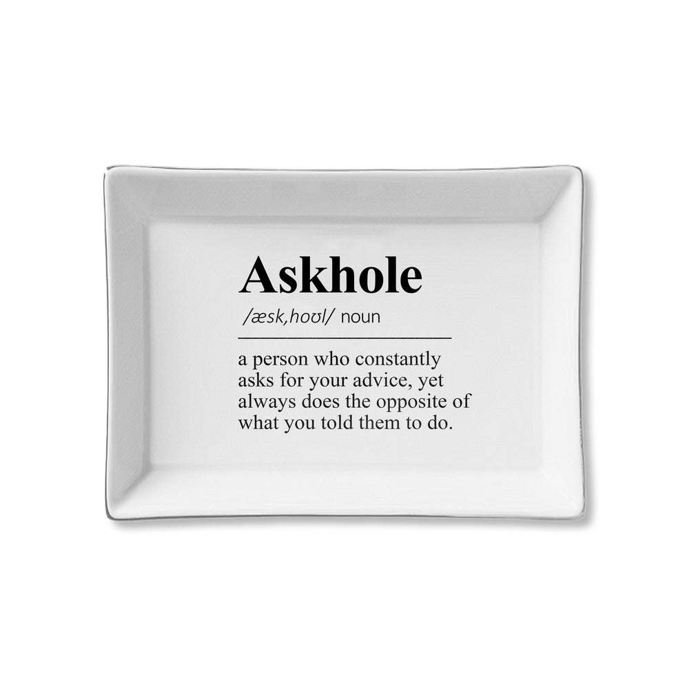 Ceramic Tray - Askhole