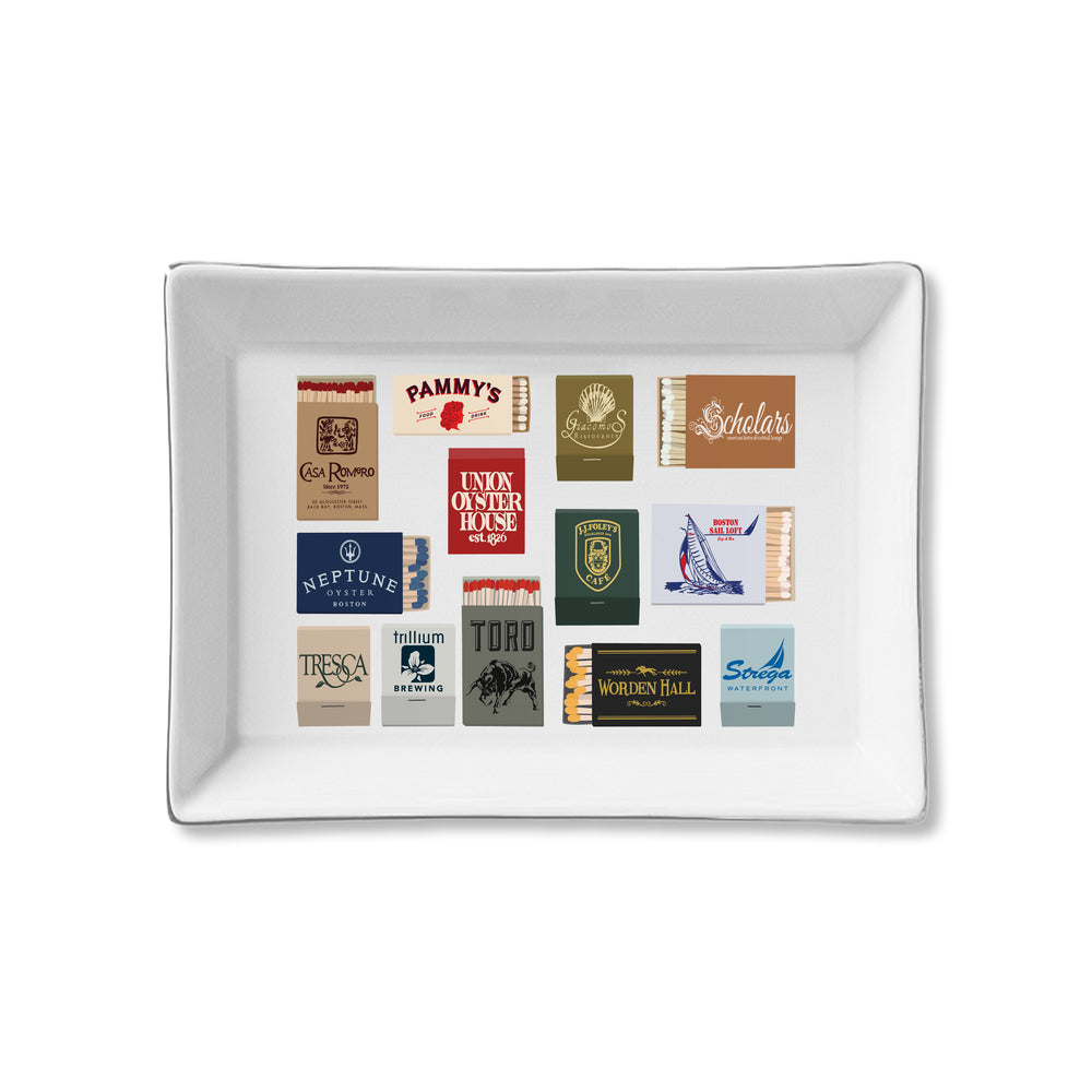 Ceramic Tray - Boston Matches