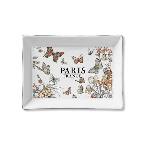 Ceramic Tray - Butterflies Paris France