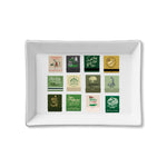 Ceramic Tray - Golf Country Club Matchbooks