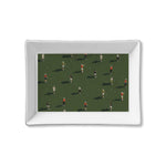 Ceramic Tray - Golfers on Field
