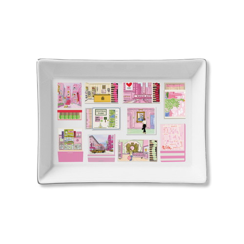 Ceramic Tray - Ethos Anew - New York Pink Matches