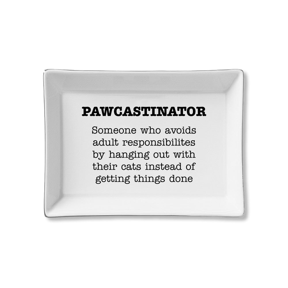 Ceramic Tray - Pawcastinator