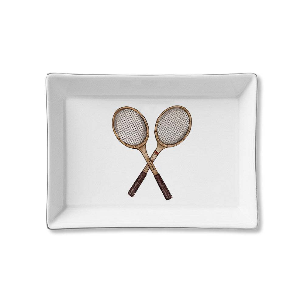 Ceramic Tray - Vintage Tennis