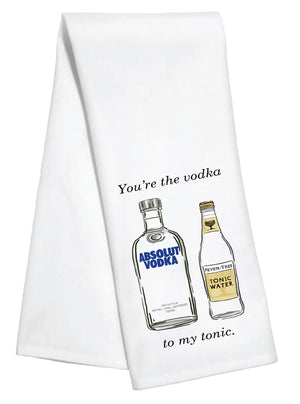 Kitchen Towel - Vodka To My Tonic