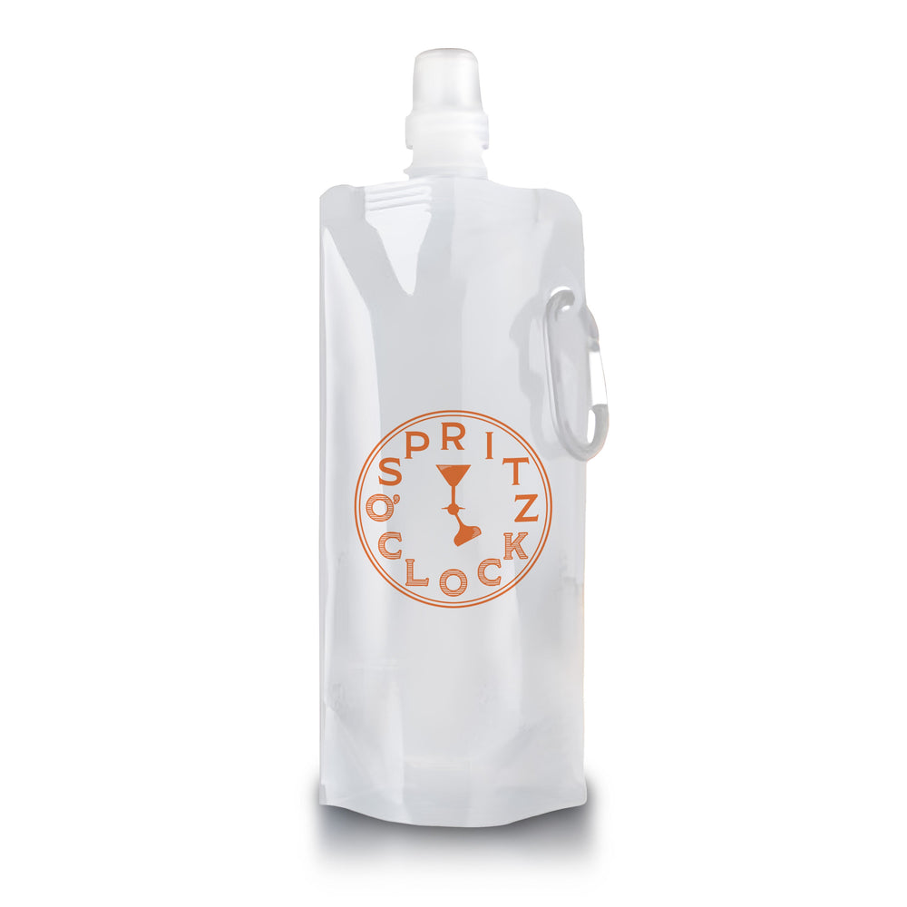 Portable Clear Water Bottle - Spritz O' Clock