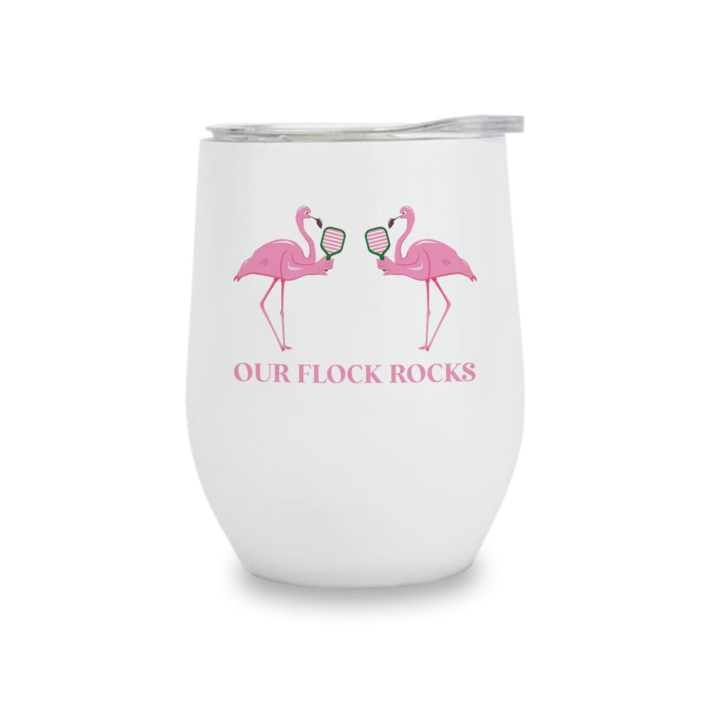 Wine Tumblers - Our Flock Rocks