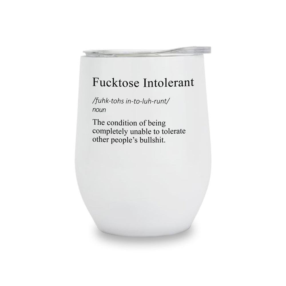 Wine Tumblers - Fucktose Intolerant