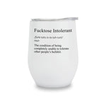 Wine Tumblers - Fucktose Intolerant