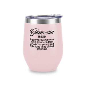 Wine Tumblers (Pink) - Glamma