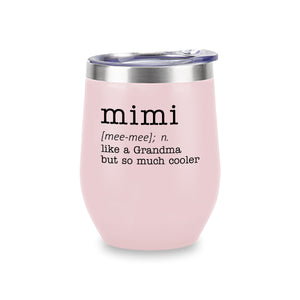Wine Tumblers (Pink) - Mimi