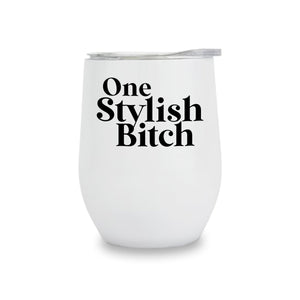Wine Tumblers - Stylish Bitch