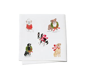 Cocktail Napkins  - Xmas Dogs