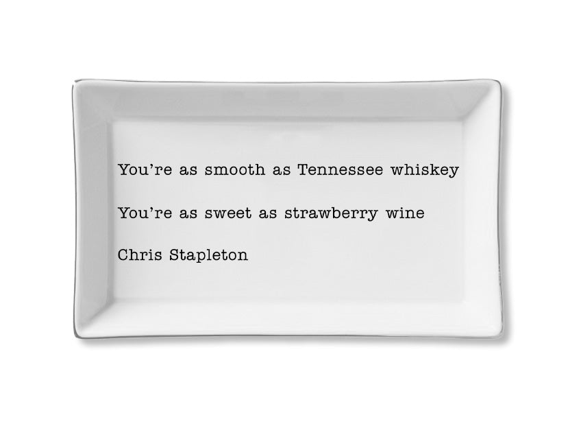 Ceramic Tray - Chris Stapleton